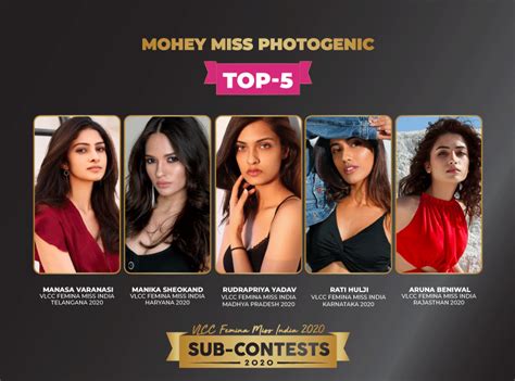 VLCC Femina Miss India 2020: ‘Mohey Miss Photogenic’ Sub-Contest