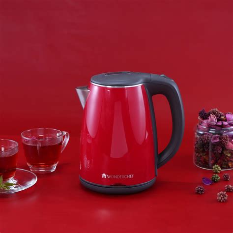 Buy WONDERCHEF Crimson Edge Electric Kettle- 1.2 L from Wonderchef at ...