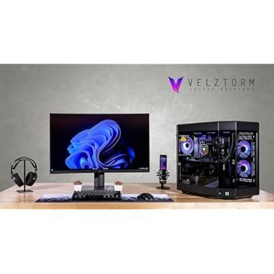 Velztorm Black Praetix 3D Custom Built Y60 Gaming India | Ubuy