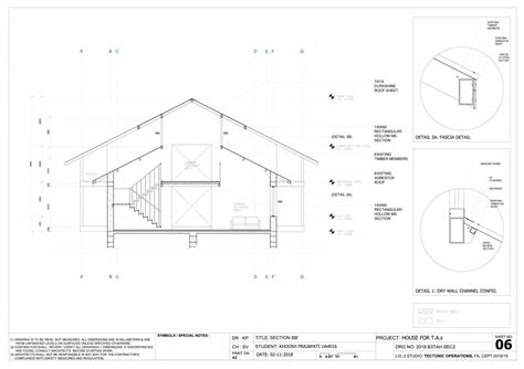 tectonic operations - house for TAs | CEPT - Portfolio