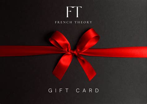 FRENCH THEORY E-Gift Card