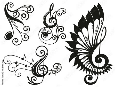 Image result for Math Music Notes Design
