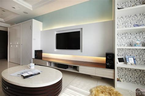 79平方米三房两厅客厅电视柜装修效果图_太平洋家居网图库