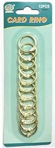 Beads & Crafts: Card Rings/Binder Rings/Scrapbooking Ring (20mm, Gold ...