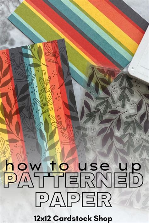 Image result for How to Use Pattern Paper