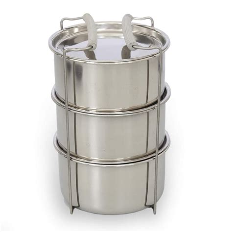 Jaypee Plus Hottline Electric Lunch Box, Electric, 3-compartment, Stai