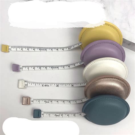 PU small tape measure pressed LOGO Customised with logo printing ...