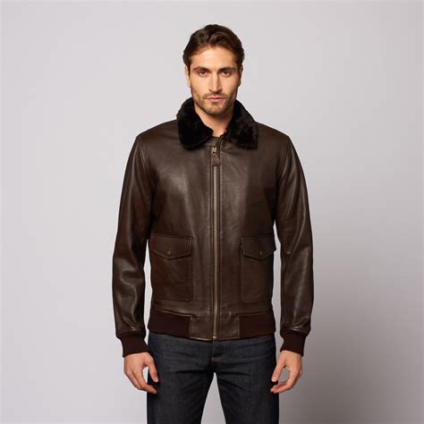 Bomber Jacket // Brown (S) - Satchel & Page - Touch of Modern