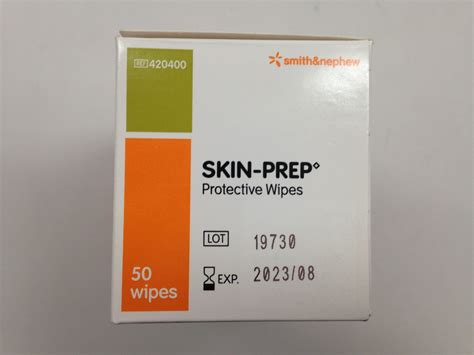 SMITH & NEPHEW 420400 Skin-Prep Protective Wipes (50/Box) - GB TECH USA