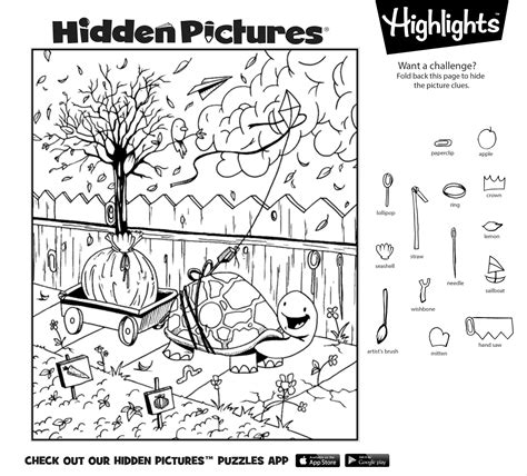 Hidden Pictures Printable