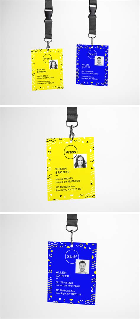 ID Card PSD MockUp | GraphicBurger