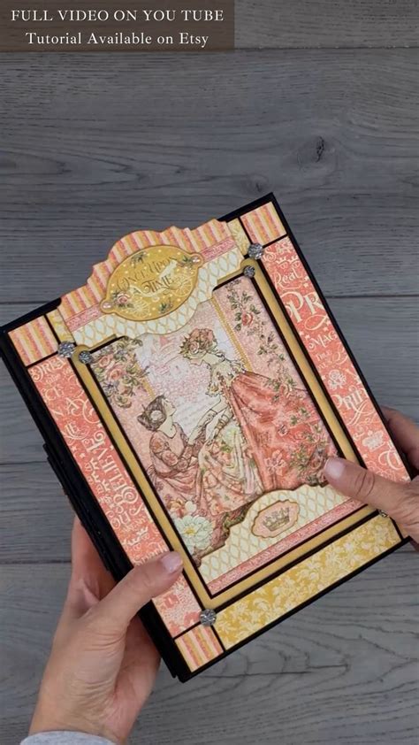 Handmade Scrapbook Album Tutorial 的图像结果