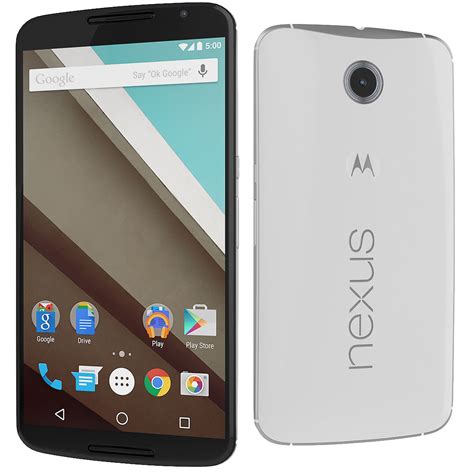 MOTOROLA MOTO GOOGLE NEXUS 6 WHITE 32GB FACTORY UNLOCKED