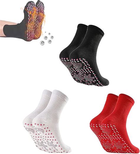 Veines Heal Thermotherapeutic Sock, Self Heating Socks Health Massage Socks, Relieves Stress ...