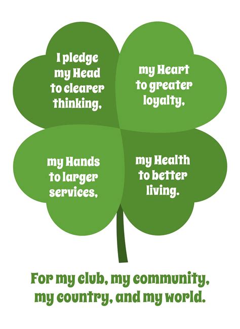 4 H - 13 Free PDF Printables | Printablee