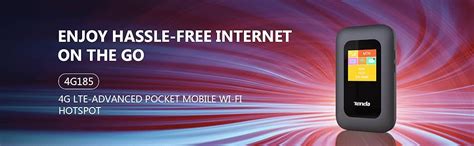 Amazon.in: Buy Tenda 4G185 3G/4G LTE Advanced 150Mbps Pocket Mobile Wi ...