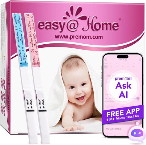 Easy@Home 50 Ovulation & 20 Pregnancy Test Strips Kits: Easy to Use ...