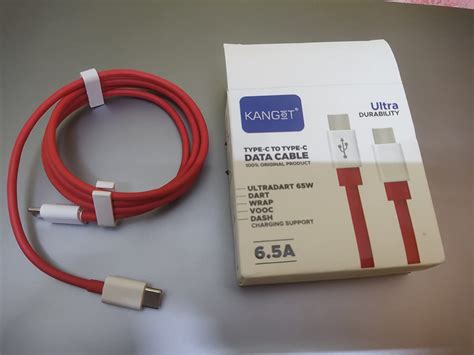 60 W Fast Charging 1.5M Type C to Type C Cable for Smartphones, Tablet ...
