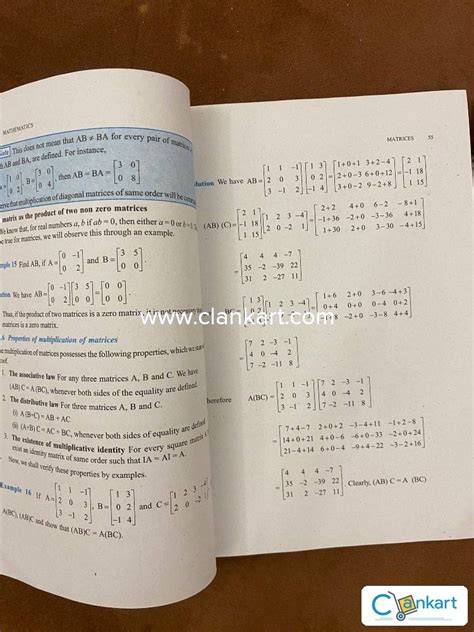 Image result for Maths Class 12 Book Content