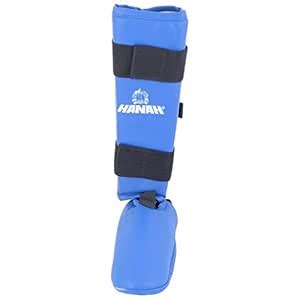 HANAH SPORTS Cotton Karate Shin Guard (Blue, Large) : Amazon.in: Sports ...