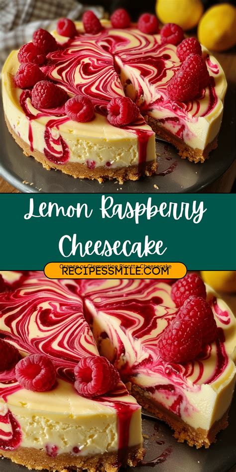 Image result for Recipe for Raspberry Lemon Cheesecake