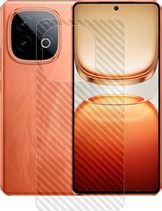 ARBAN Back Screen Guard for iQOO Z10 Turbo 5G BACK CARBON FIBER Screen ...