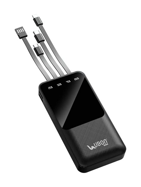 UBON PB-X17 10000mAh 10W Power Bank (Black) - Price History