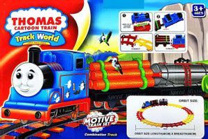Sani International Toy Mall Mini Tomas Happy Toy Train Set with Track ...