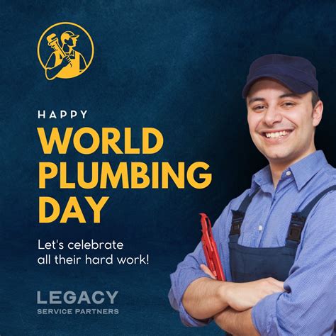 #worldplumbingday | Legacy Service Partners