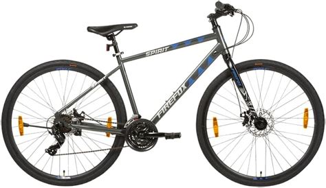 Firefox Bikes Road Runner Pro V -700C 21 Speed Hybrid Bike (Matt Silver ...