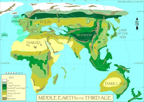 Middle-Earth Map 的图像结果