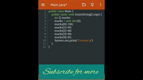 Image result for How to Create Array Code in NetBeans