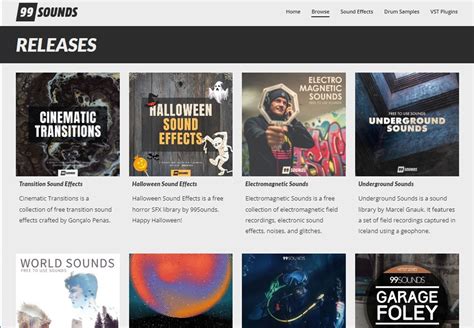 Audio Library Sound Effects 的图像结果