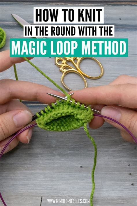 What Is Magic Loop Method in Knitting 的图像结果