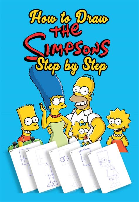Buy How to Draw the Simpsons : step by step Guide to draw Simpsons ...