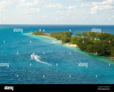 NASSAU, BAHAMAS - January 31, 2024: With a population of 260,000 ...