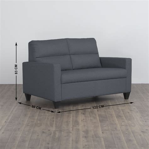 Buy Helios Clary Fabric 3+2 Seater Sofa Set - Grey from Home Centre at ...