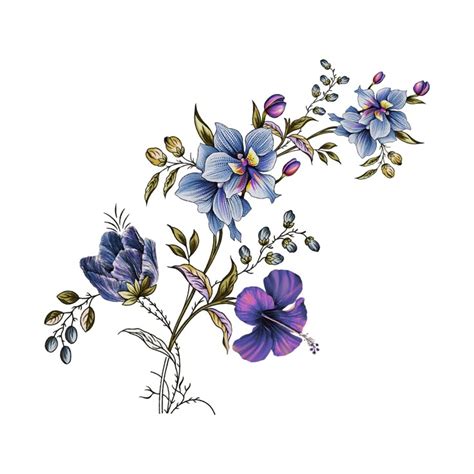 Floral Pattern Drawing Tutorial