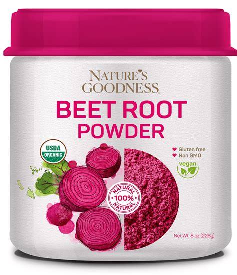 Nature's Goodness - Organic Beetroot Powder - 8 oz - Walmart.com