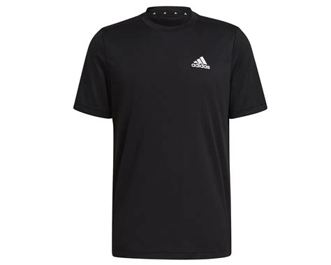 Buy Adidas Menu Regular Men's T Shirts (GM2090- Black/White XS) at ...