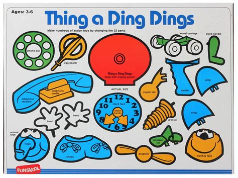 Buy Funskool Thing A Ding Dings DIY Activity Toy for Ages 3 Years and ...