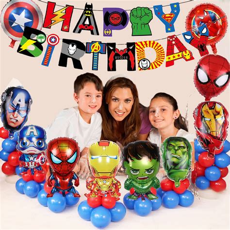 Superhero Theme Party Supplies Superhero Birthday Party Theme For Kids