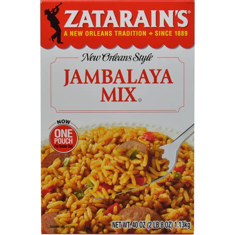 Zatarain's Creole New Orleans Jambalaya Mix, 40 oz - Perfect Side or ...
