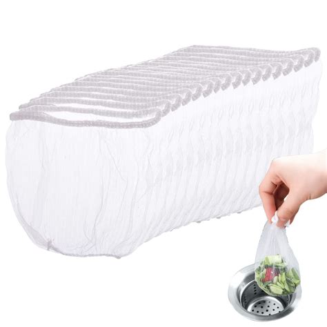 Drainage Net 200 Pcs Drainage Net Triangle Corner Net Garbage Bag ...