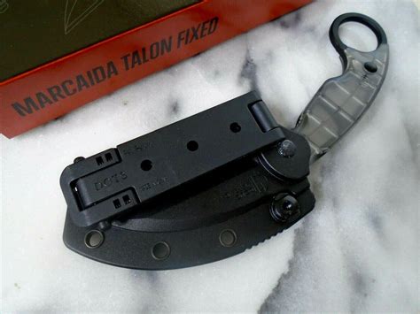 5.11 Doug Marcaida Talon Karambit Fixed Blade Dagger Knife D2 Full Tang ...