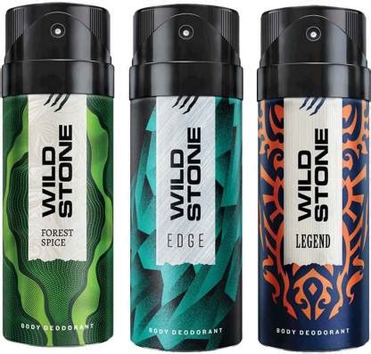 Wild Stone Edge,Legend and Forest Spice Deodorant Spray - For Men ...