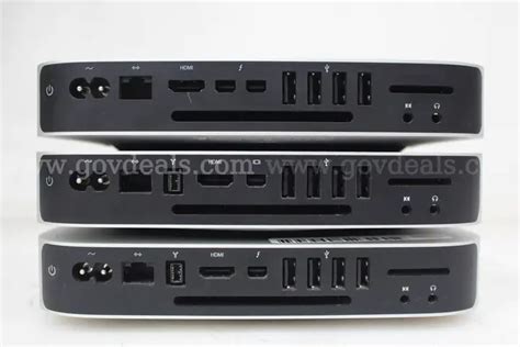 Lot of (3) Apple Mac Mini Desktop Computers | GovDeals