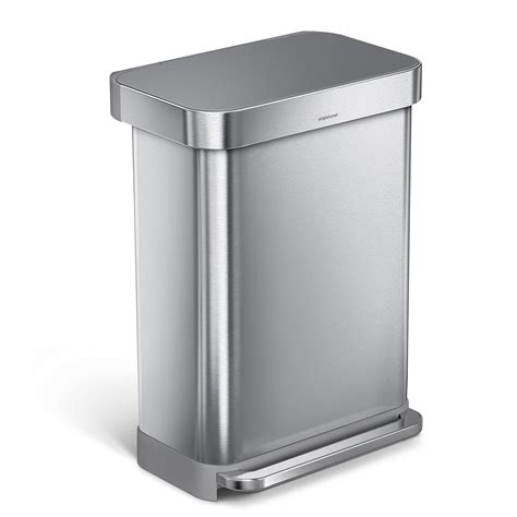 Snapklik.com : Simplehuman 55 Liter / 14.5 Gallon Rectangular Hands ...