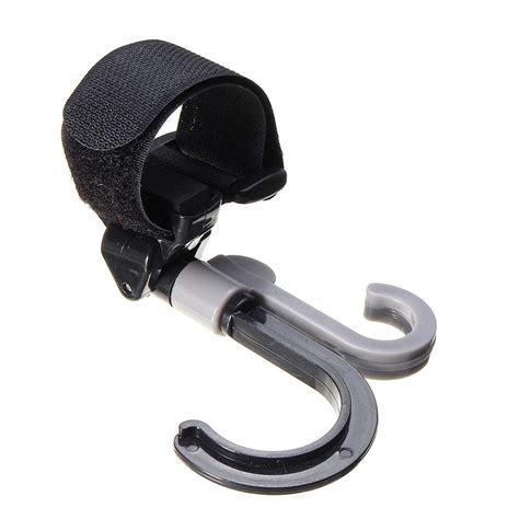 SPA 2Pcs 360 Degree Rotation Mounting Hook for Buggy Sport Car Baby Car ...