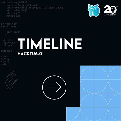 Creative Computing Society | Timeline for HackTU 6.0 is now live!🚀 ...